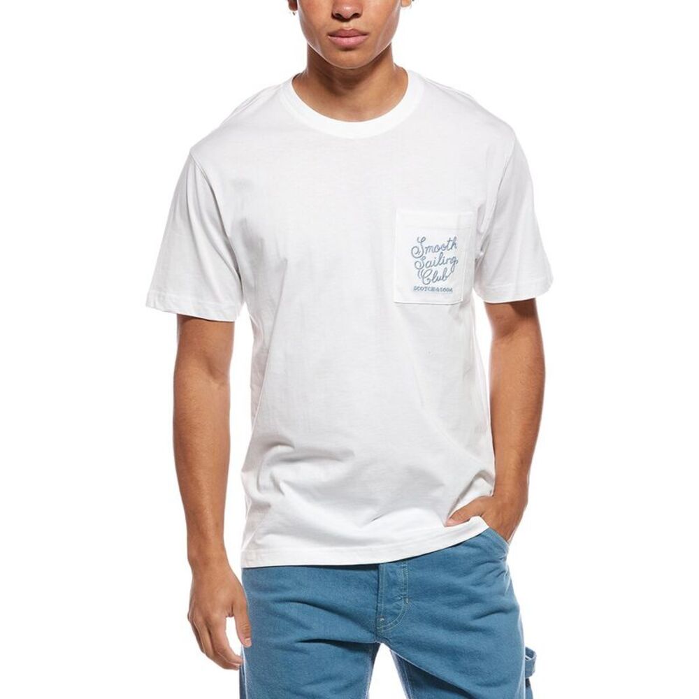 Scotch & Soda Mens  Graphic T-Shirt